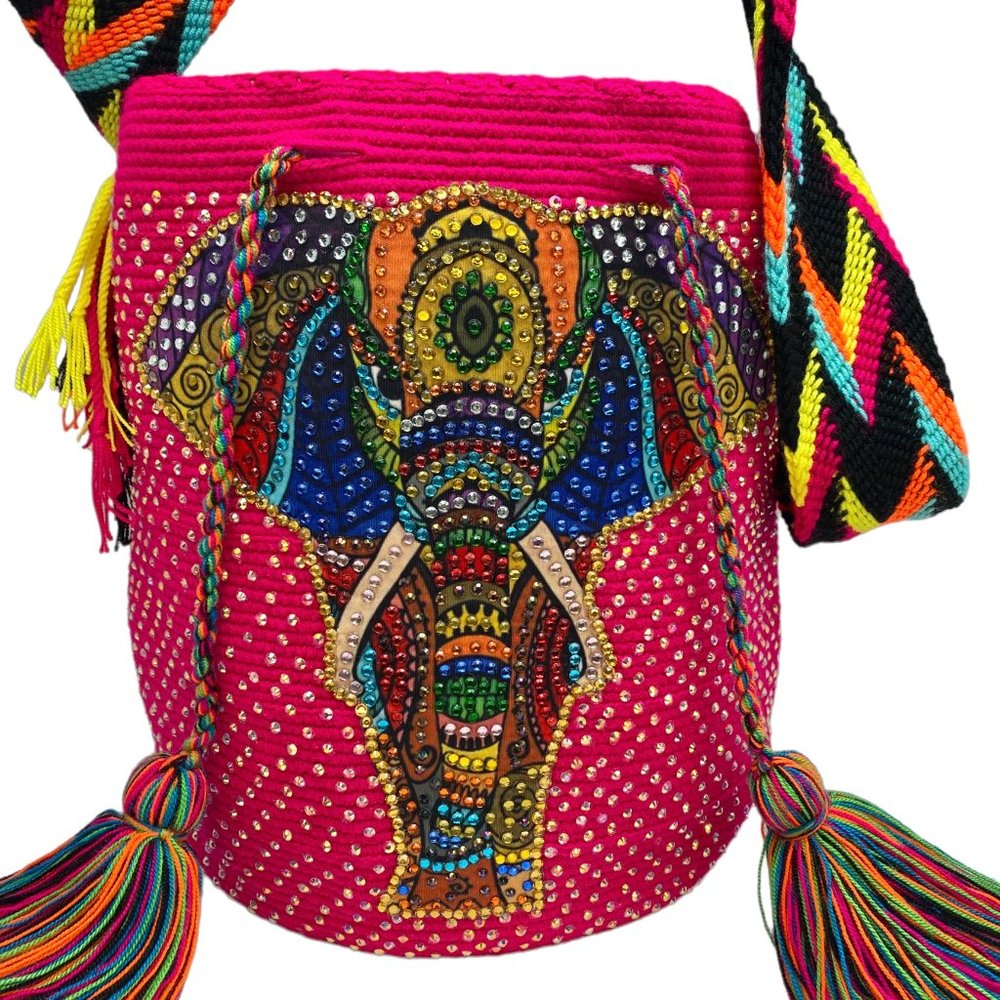 Colorful Embroidered Women's Bag